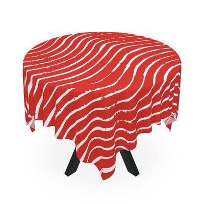 Scarlet Tide Tablecloth