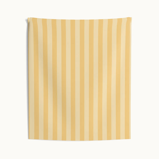 Buttercup Stripe Wall Tapestry