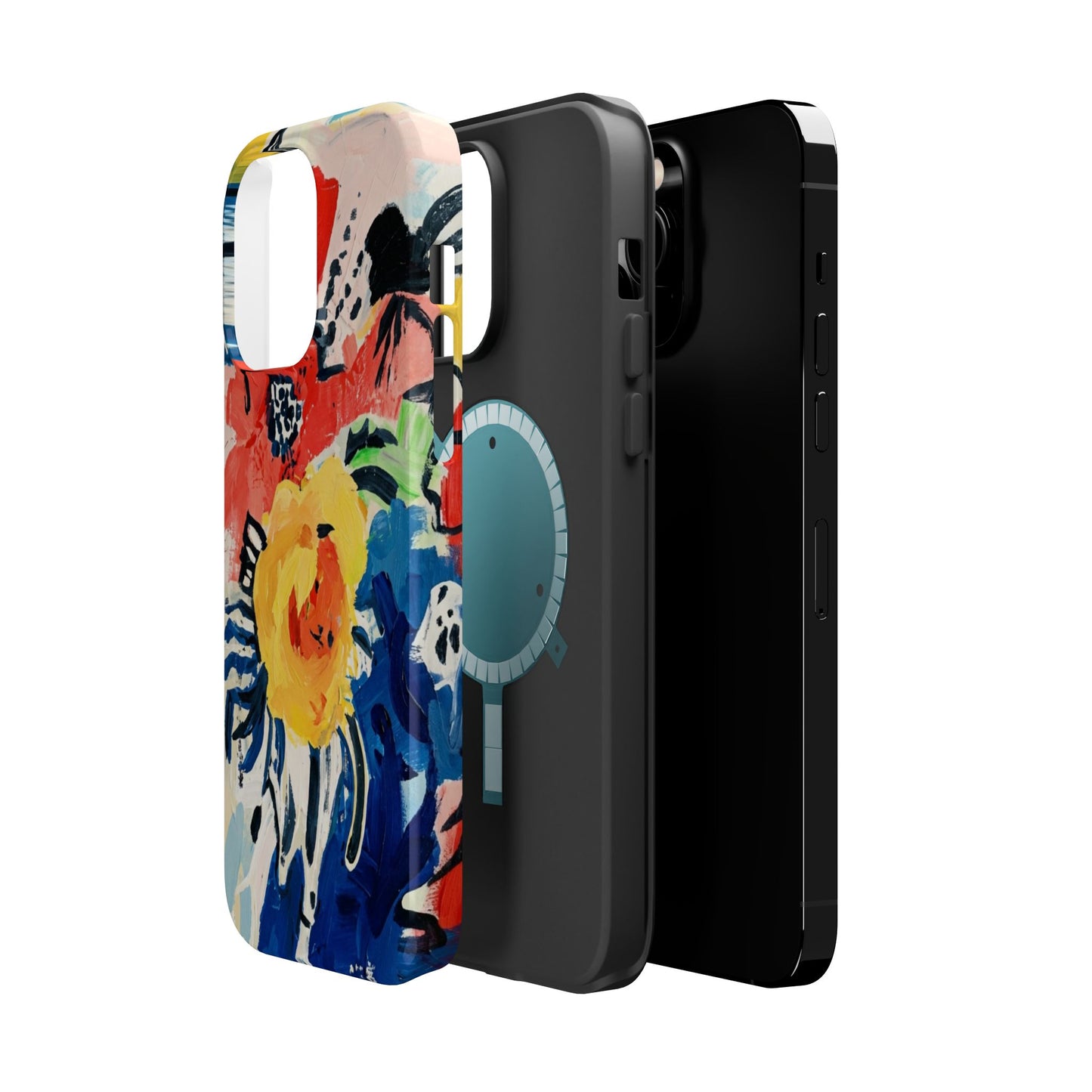 Abstract Flora Magnetic Phone Case
