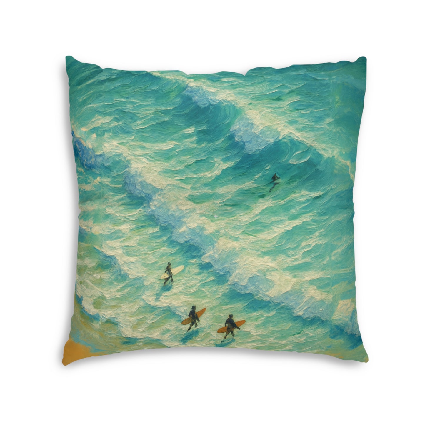 Square Tufted Floor Pillow