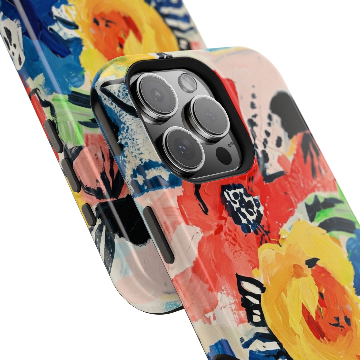 Abstract Flora Magnetic Phone Case