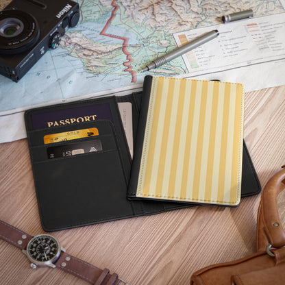 Buttercup Stripe Passport Cover