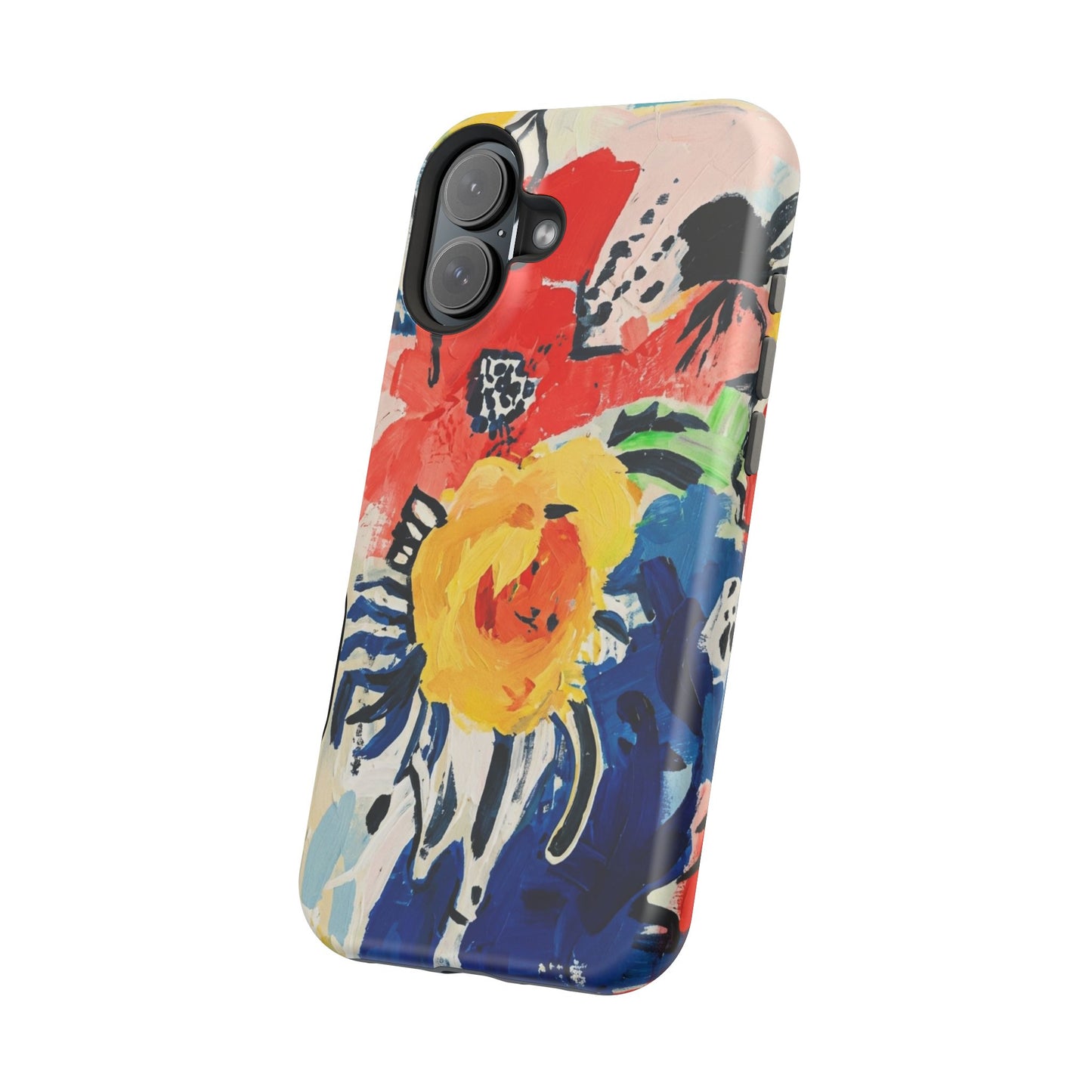 Abstract Flora Magnetic Phone Case