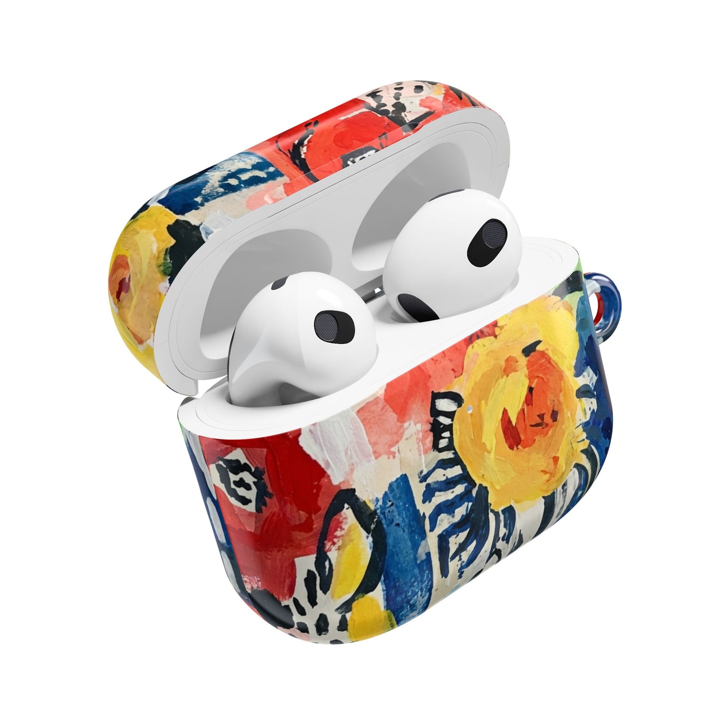 Abstract Flora AirPod Cases