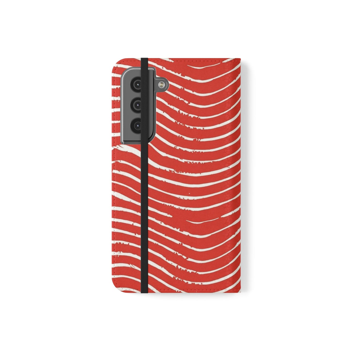 Scarlet Tide Vegan Leather Flip Case