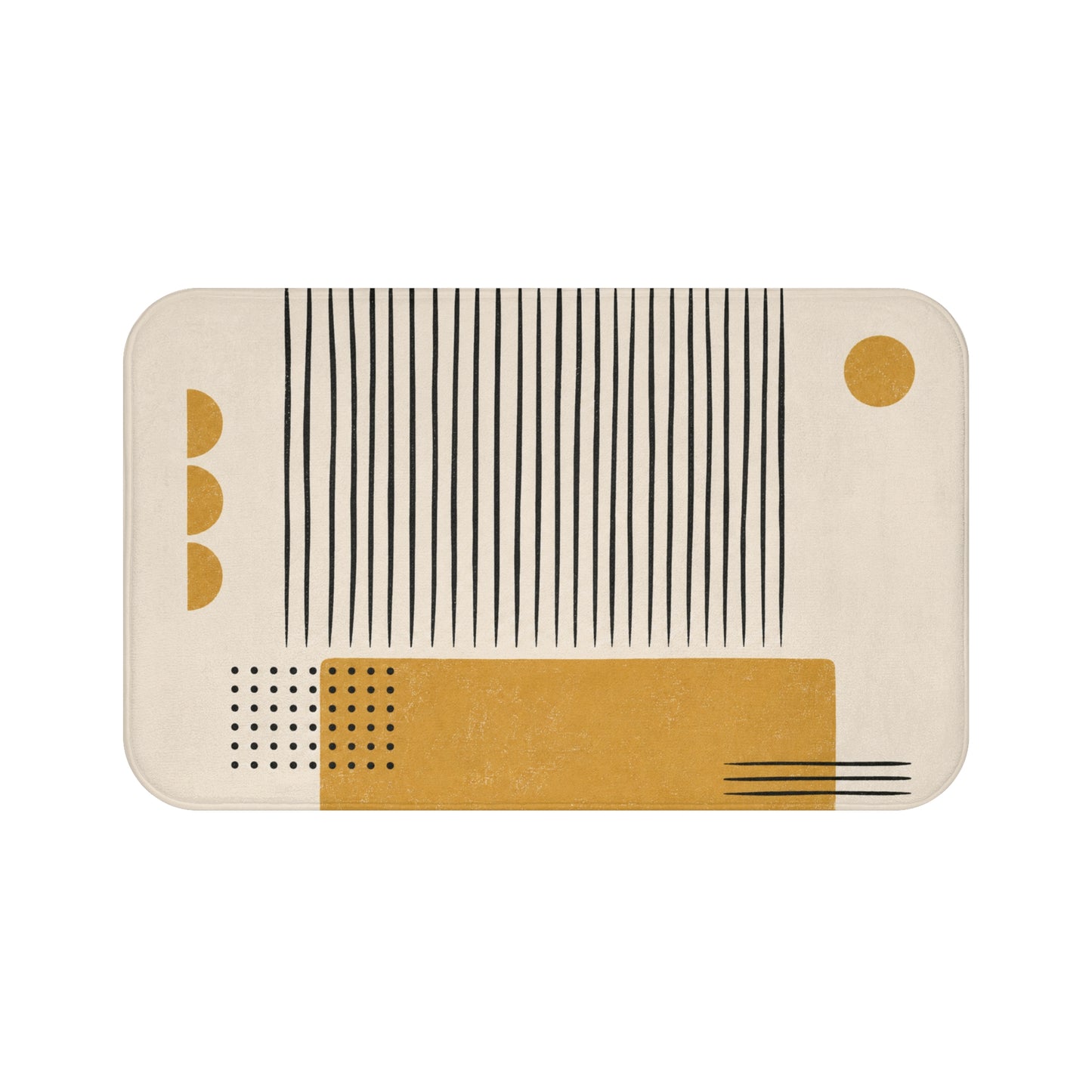 Ochre Cadence Bath Mat