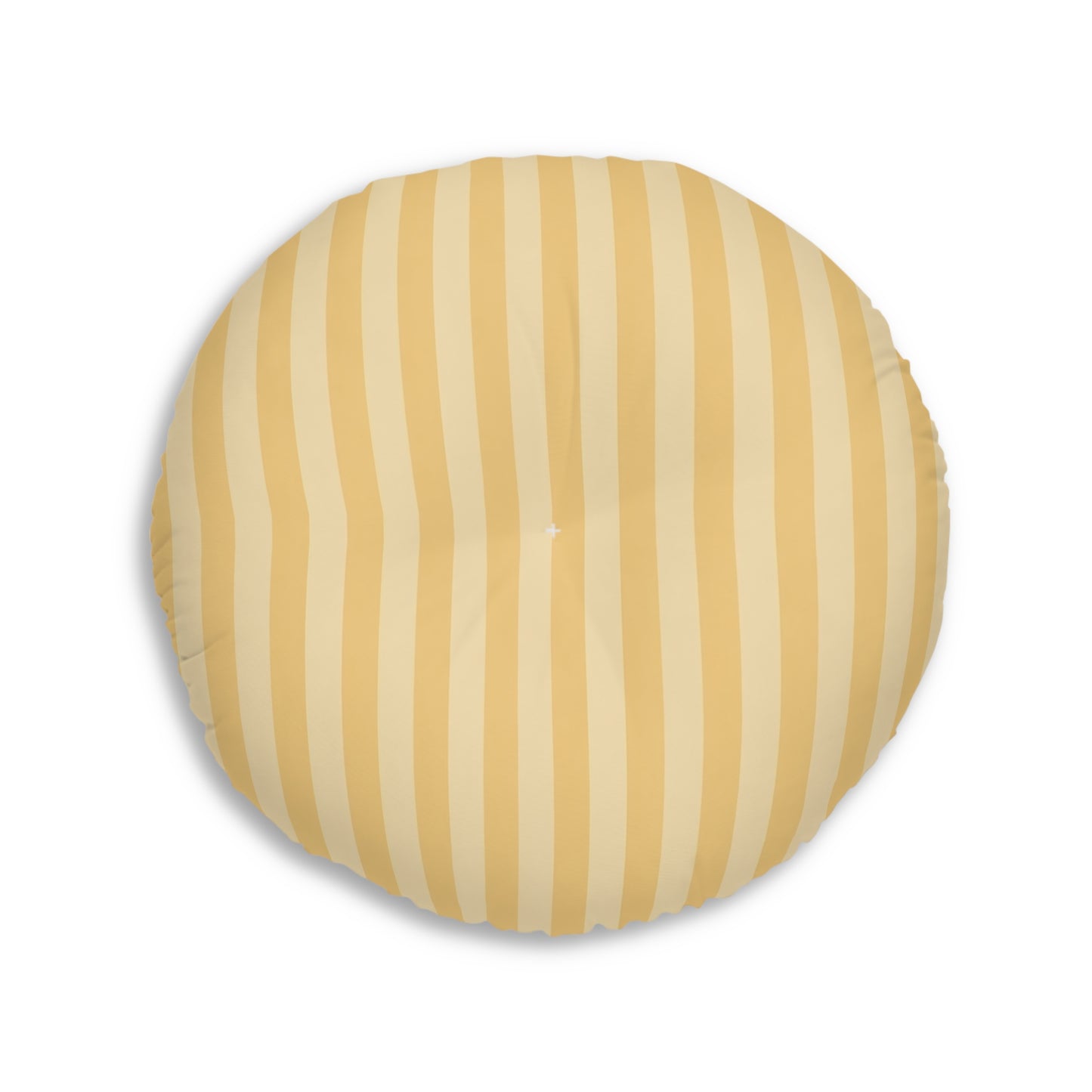 Buttercup Stripe Tufted Floor Pillow