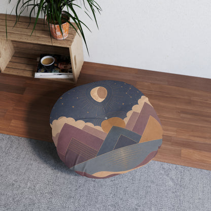 Celestial Vale Tufted Floor Pillow
