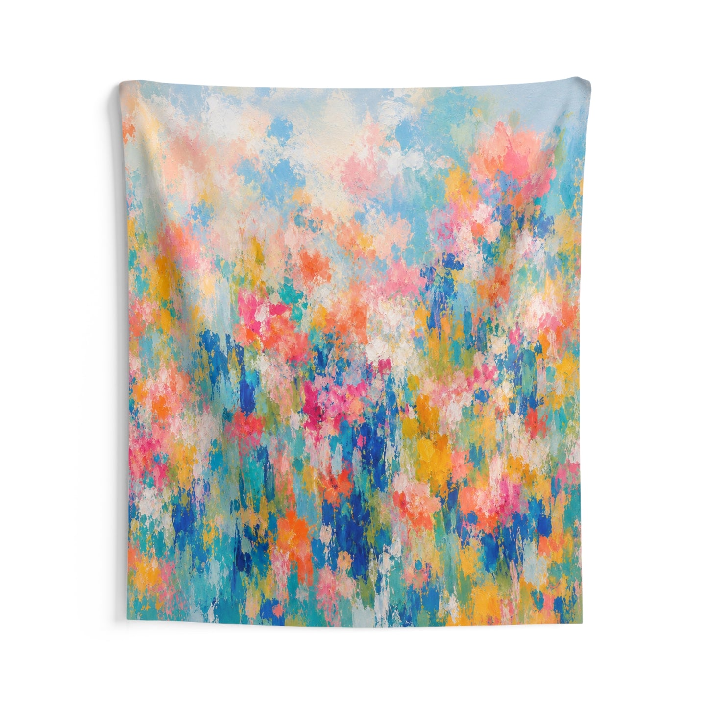 Chromatic Meadow Wall Tapestry
