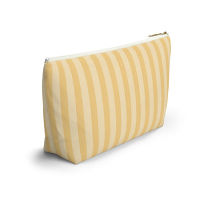 Buttercup Stripe Accessory Pouch with T-bottom