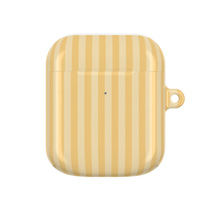 Buttercup Stripe AirPod Cases