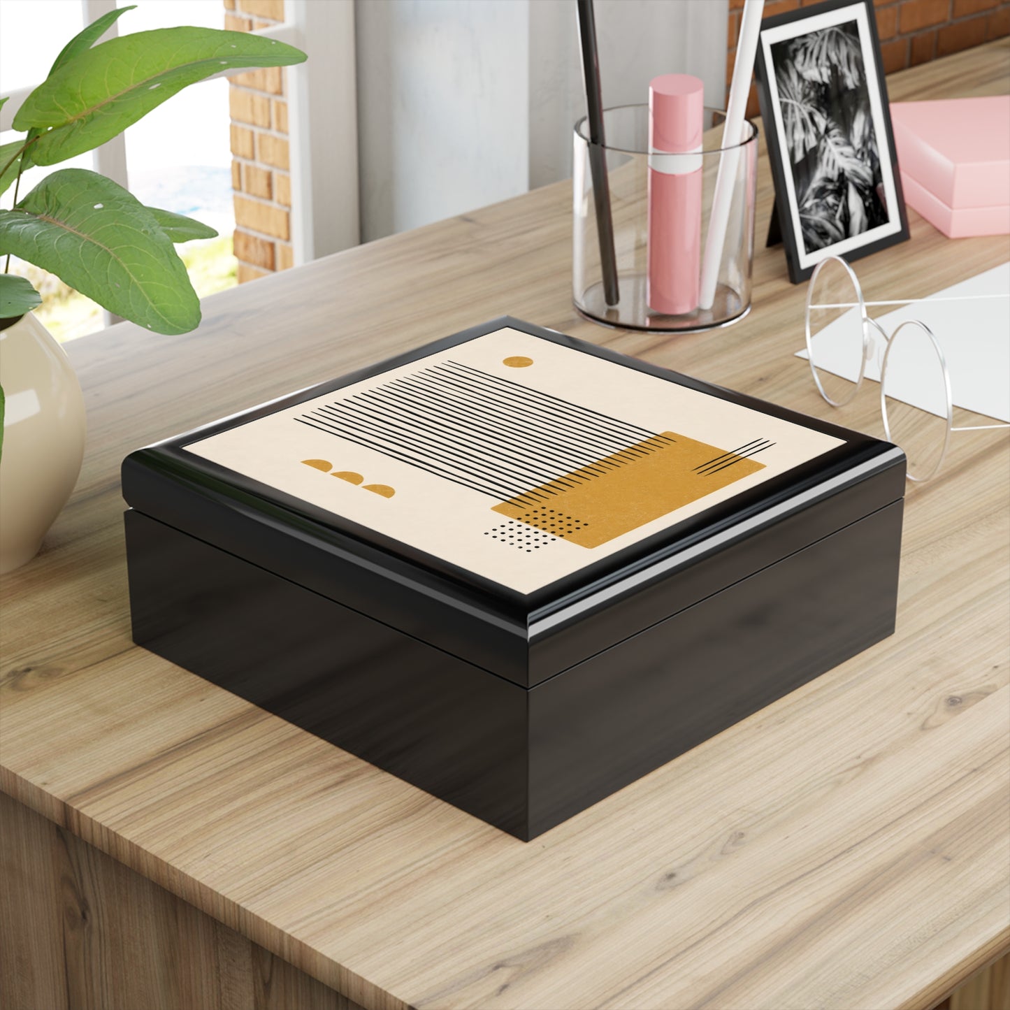 Ochre Cadence Jewelry Box