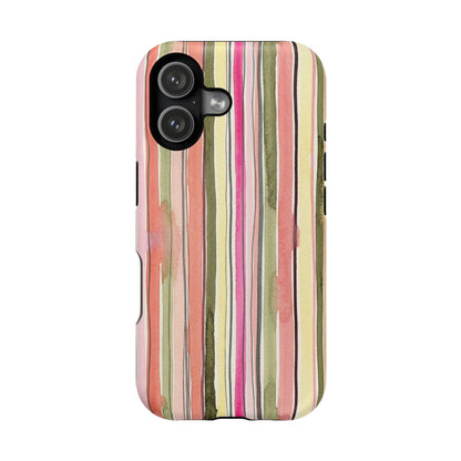 Summer Stripe Magnetic Phone Case