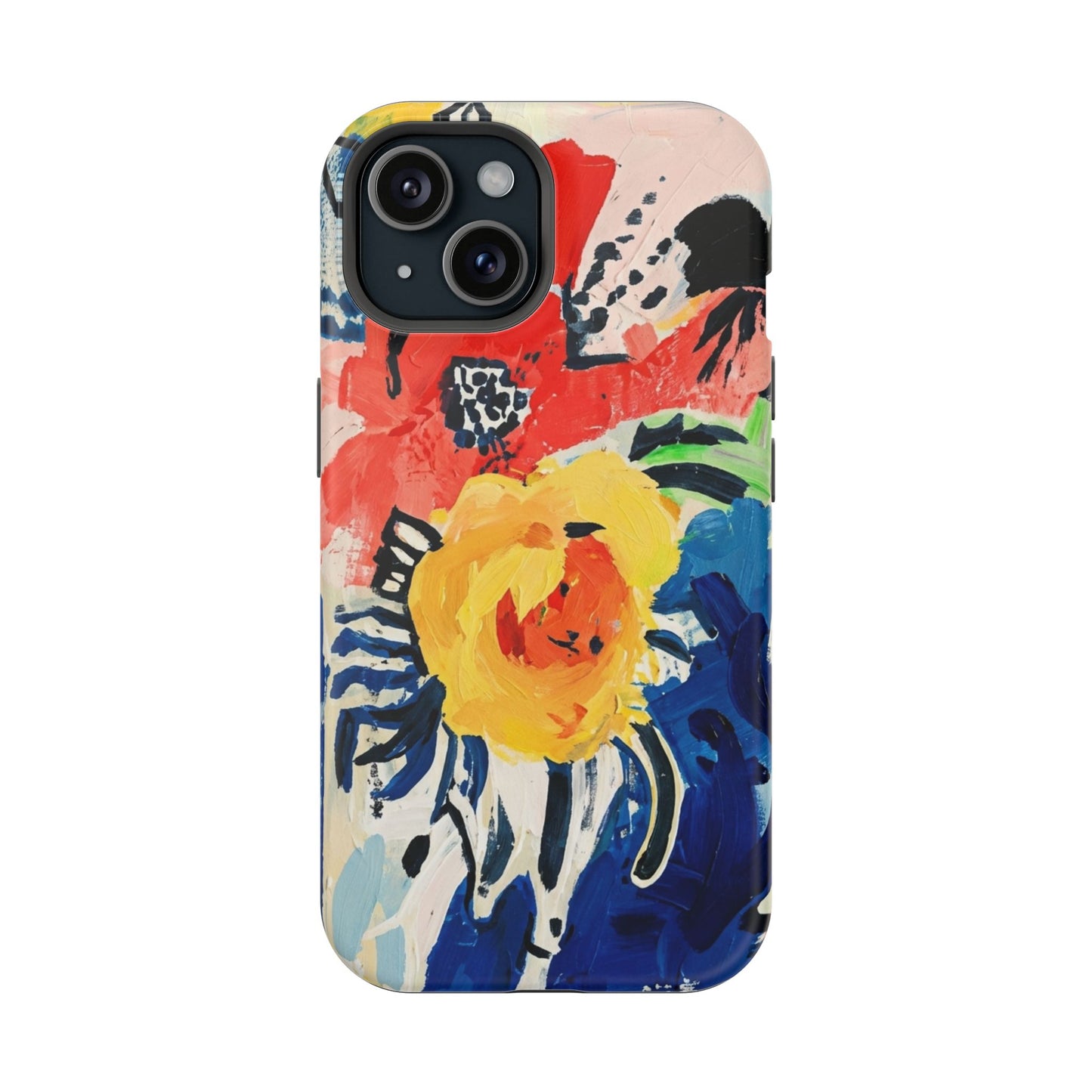 Abstract Flora Magnetic Phone Case