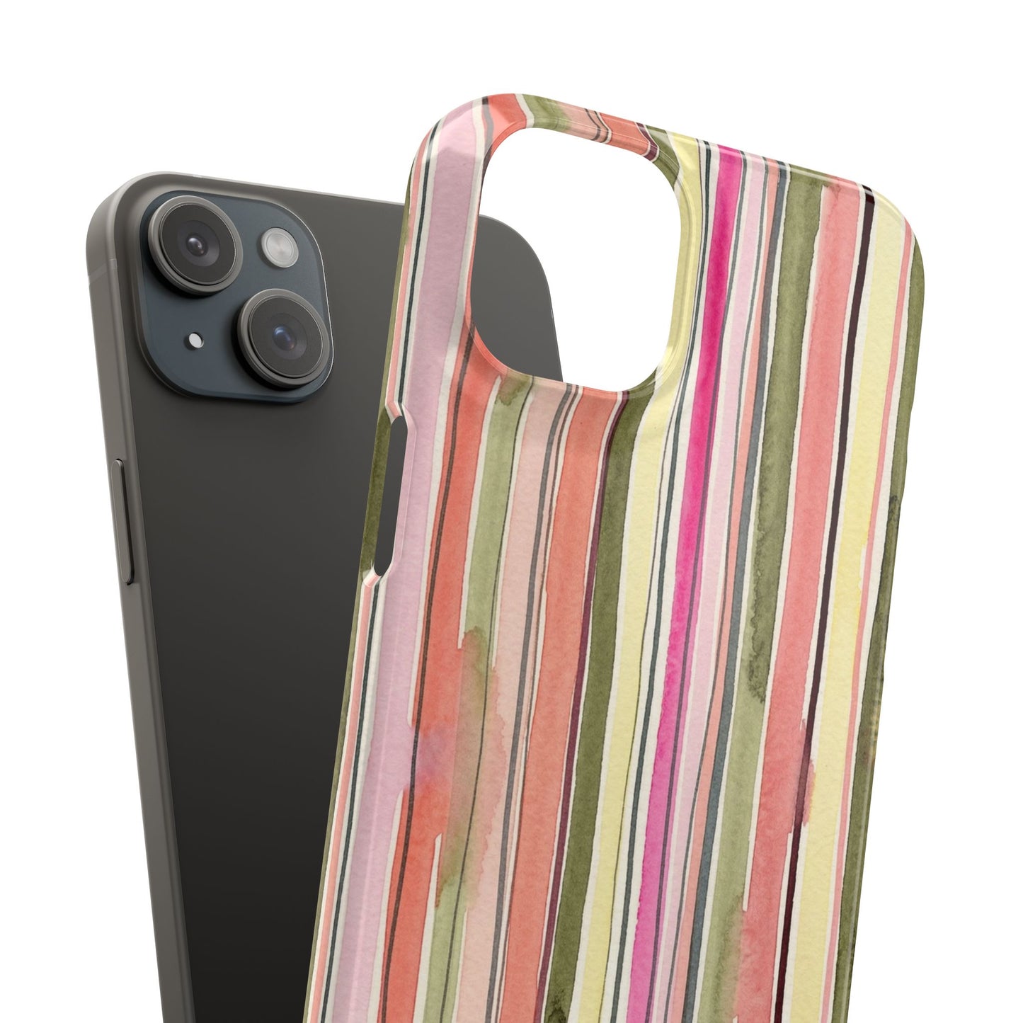 Summer Stripe Snap Phone Case