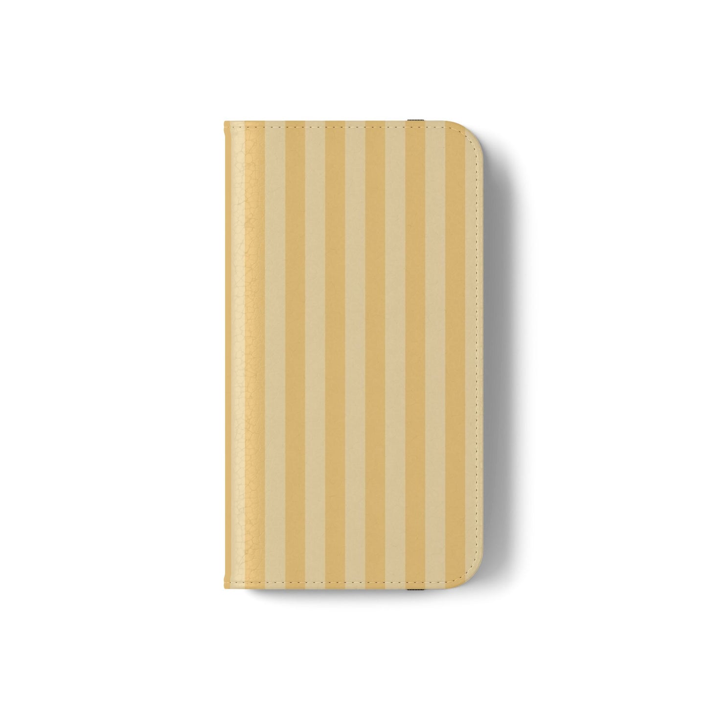 Buttercup Stripe Vegan Leather Flip Case