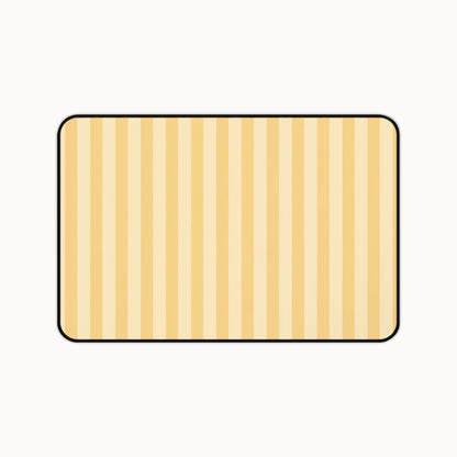 Buttercup Stripe Desk Mat