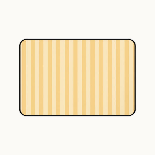 Buttercup Stripe Desk Mat