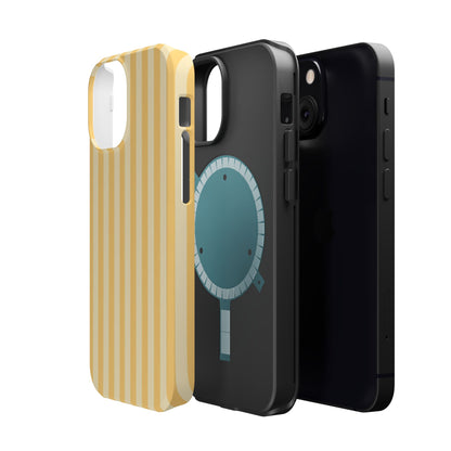 Buttercup Stripe Magnetic Phone Case