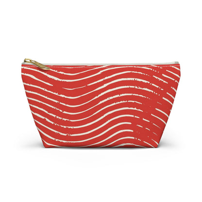 Scarlet Tide Accessory Pouch with T-bottom