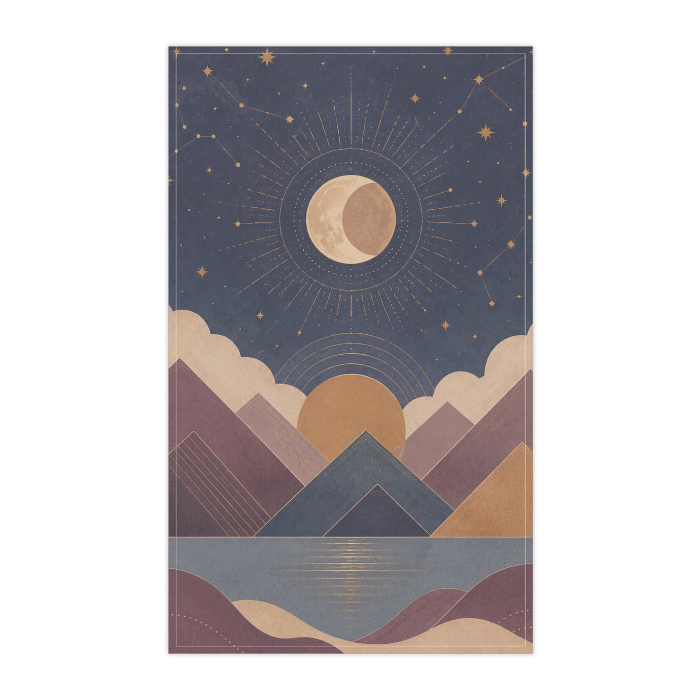 Celestial Vale Tea Towel