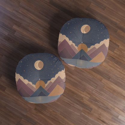Celestial Vale Tufted Floor Pillow