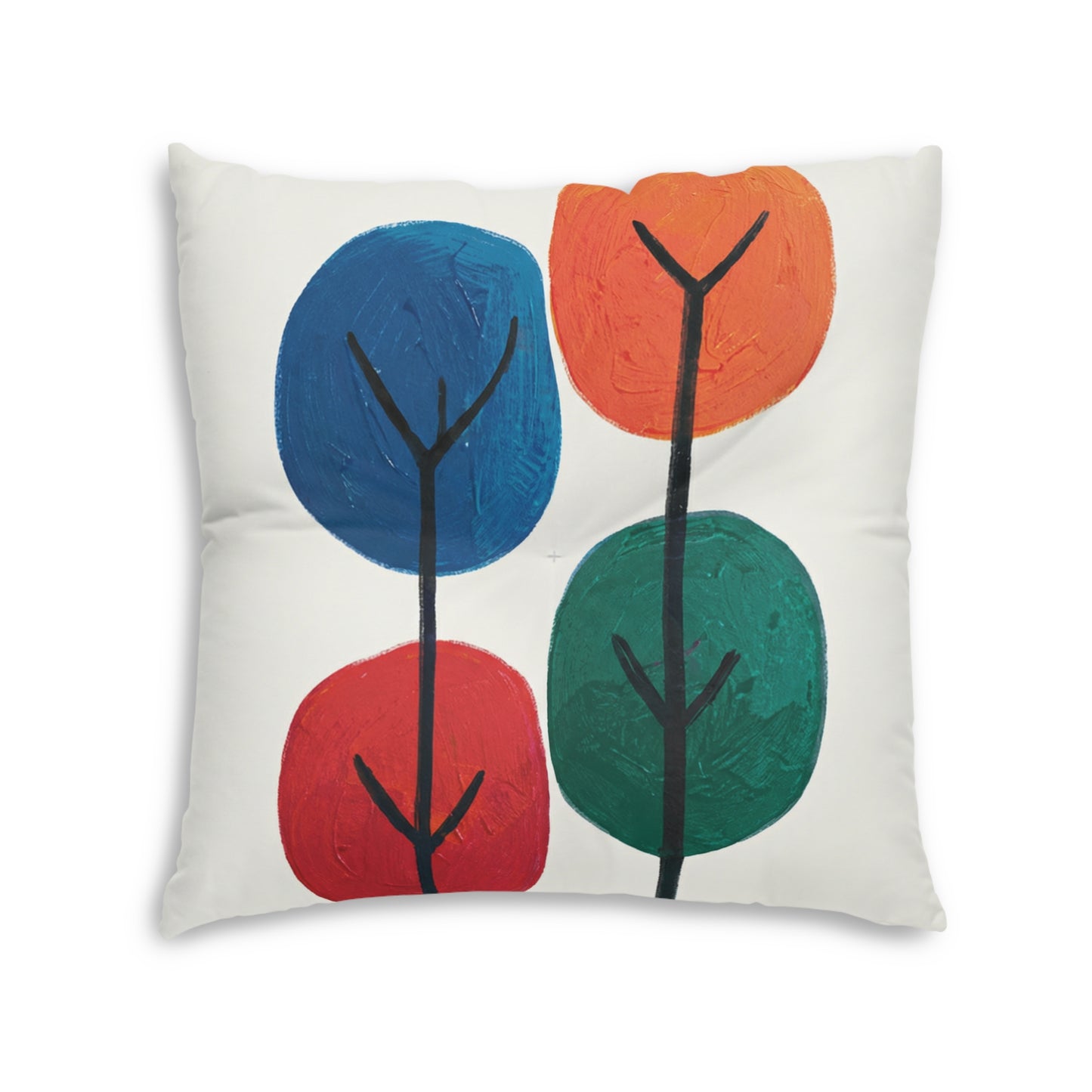 Square Tufted Floor Pillow