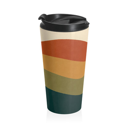 Stainless Steel Travel Mug — Square