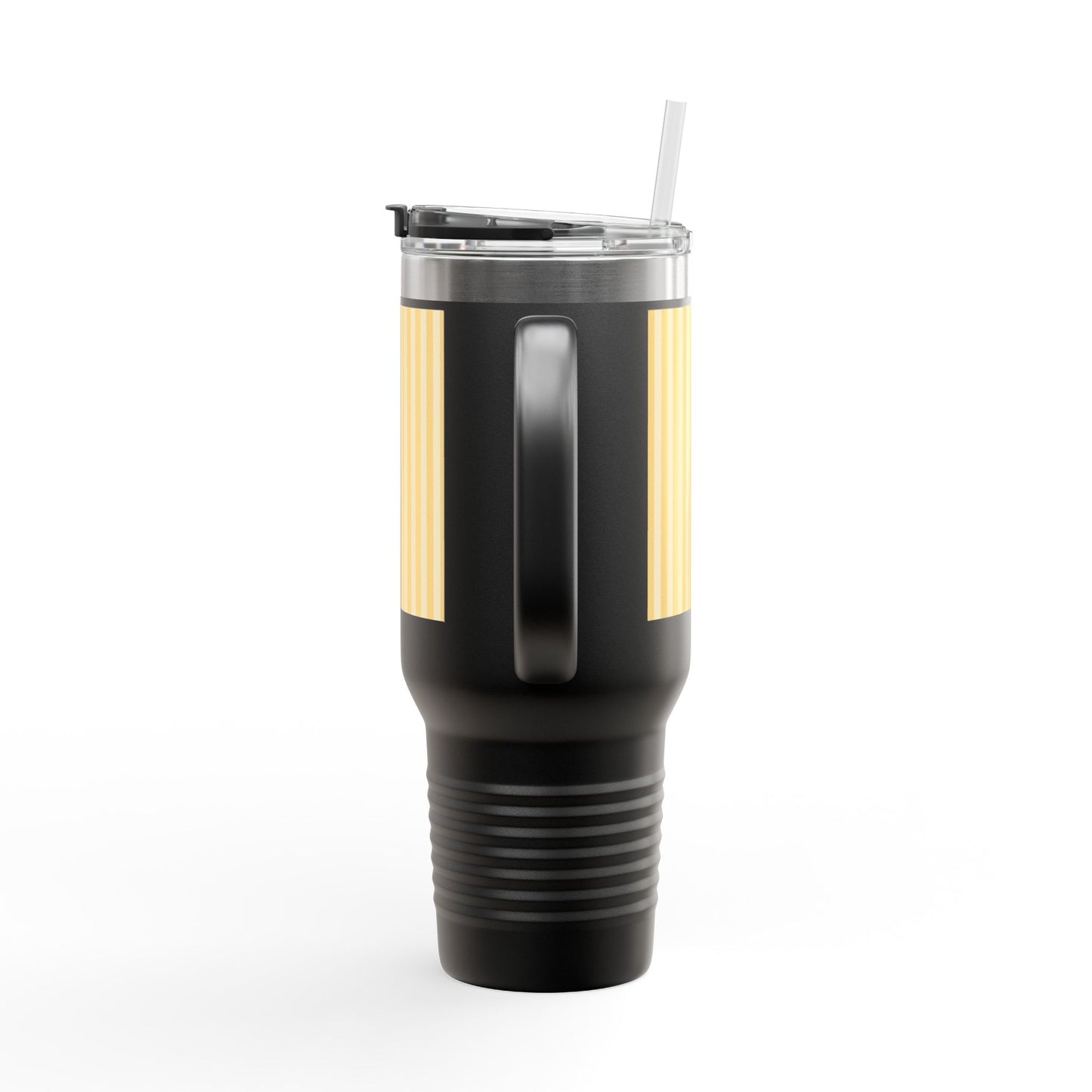 Buttercup Stripe 40oz Insulated Travel Mug