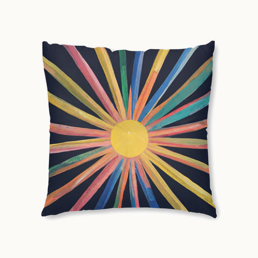 Square Tufted Floor Pillow