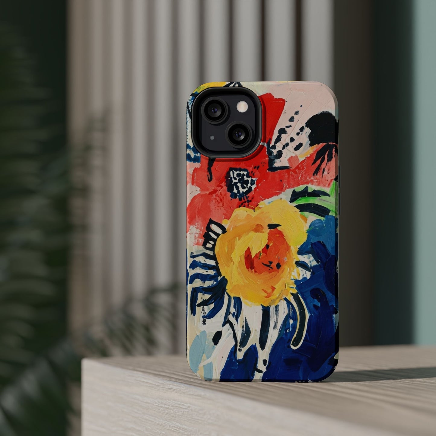 Abstract Flora Magnetic Phone Case