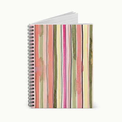 Summer Stripe Notebook