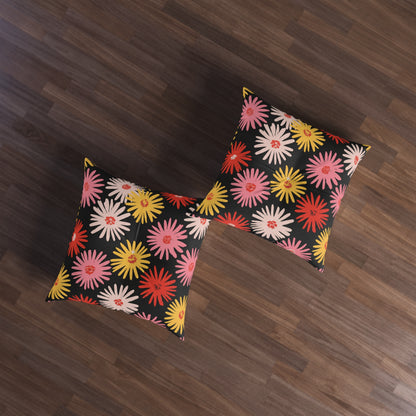 Square Tufted Floor Pillow