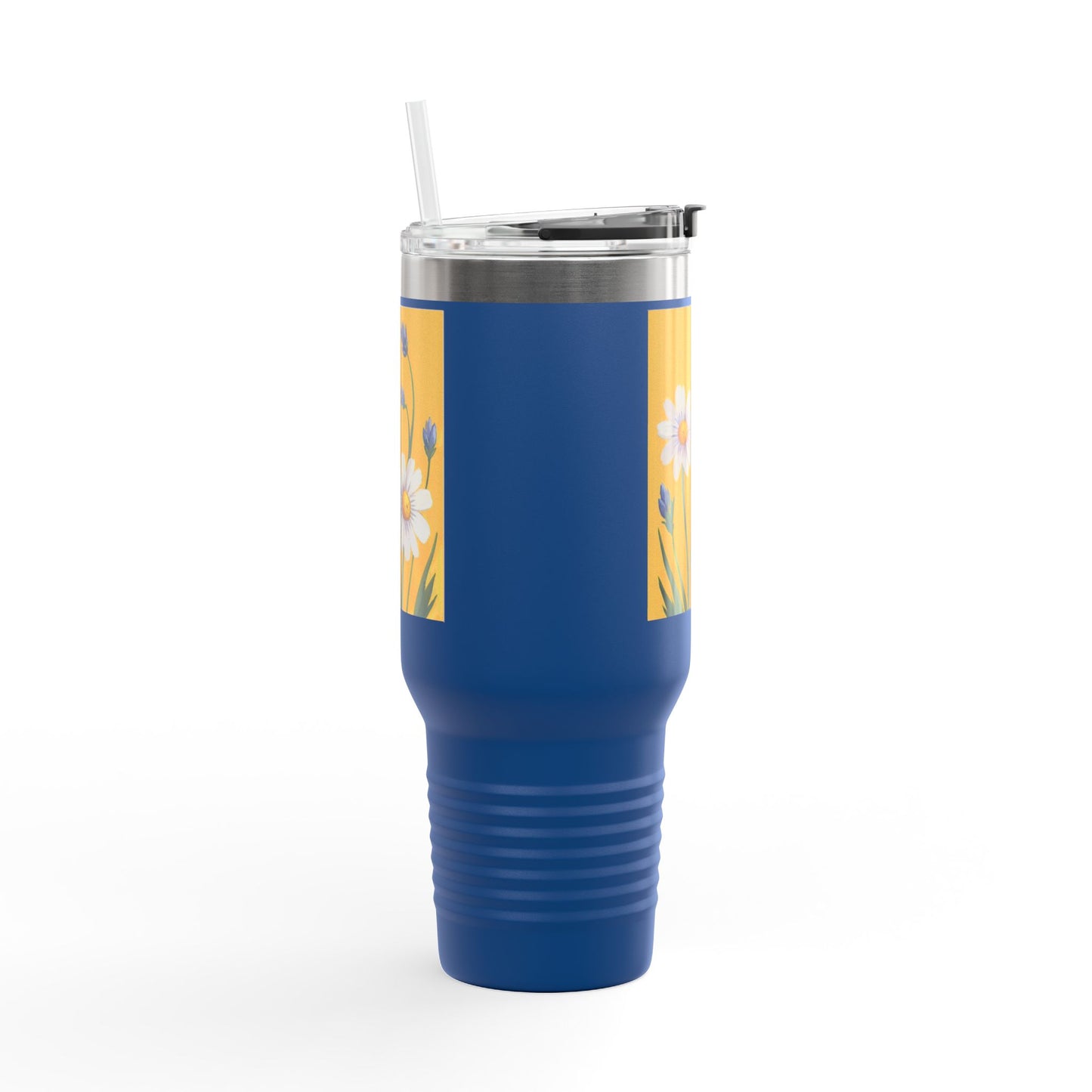 Spring Daisies 40oz Insulated Travel Mug