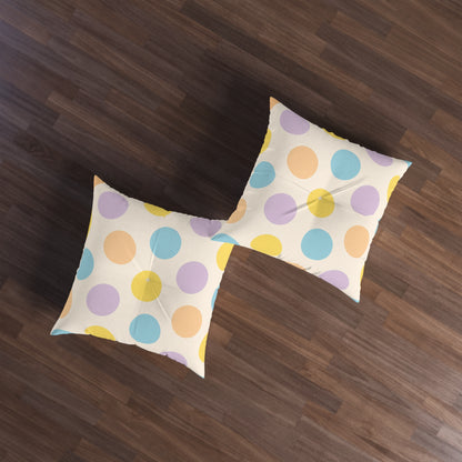 Square Tufted Floor Pillow