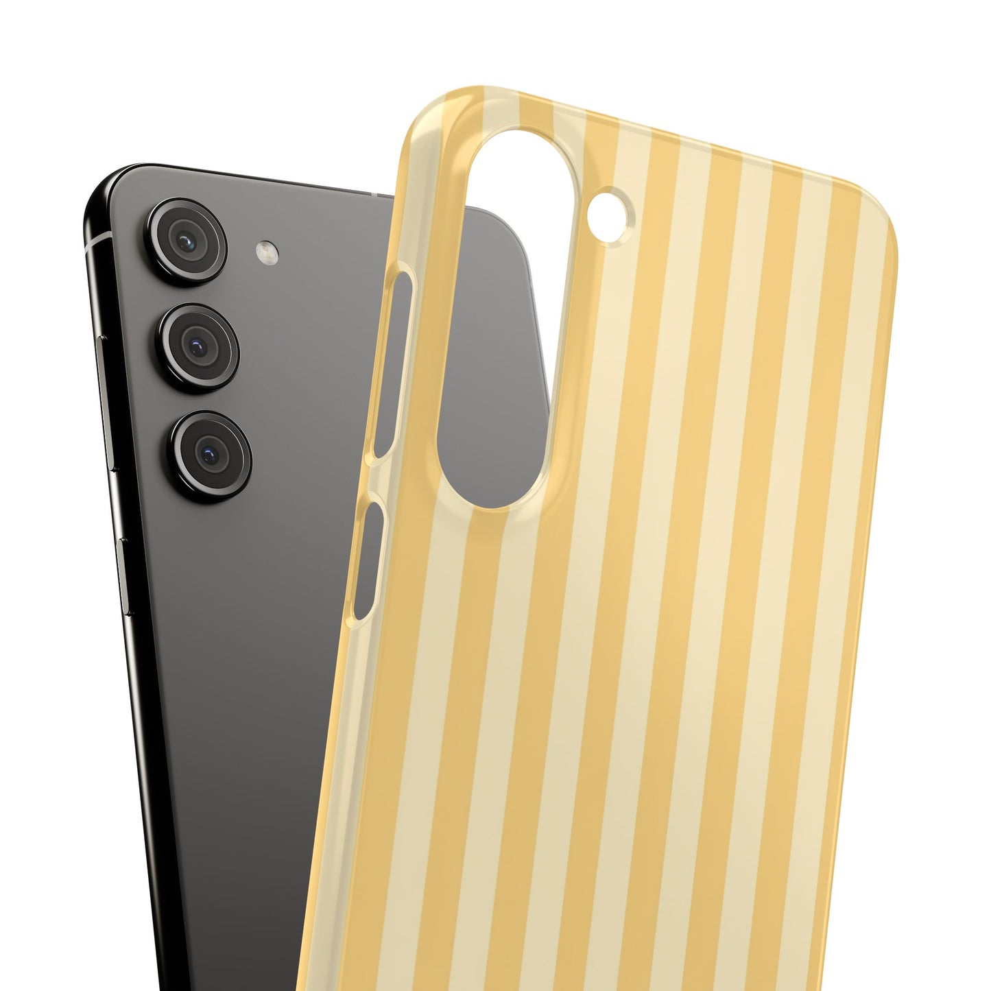 Buttercup Stripe Snap Phone Case