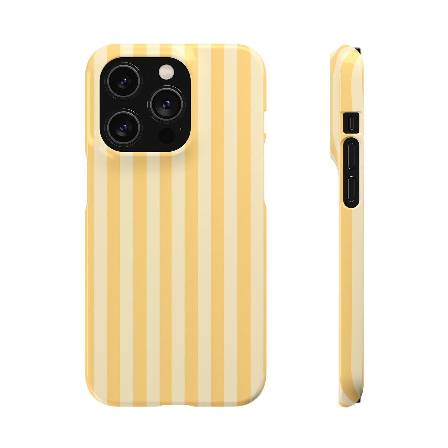 Buttercup Stripe Snap Phone Case