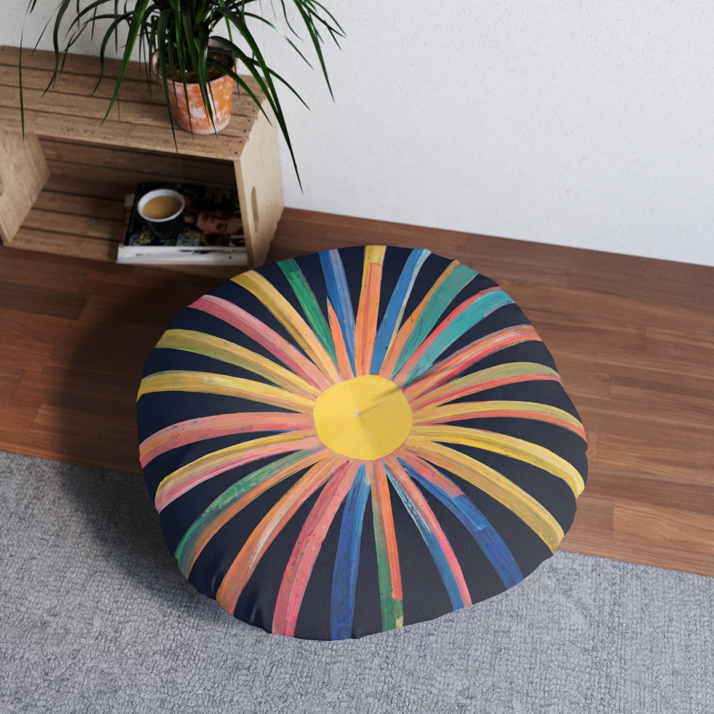 Tufted Floor Pillow