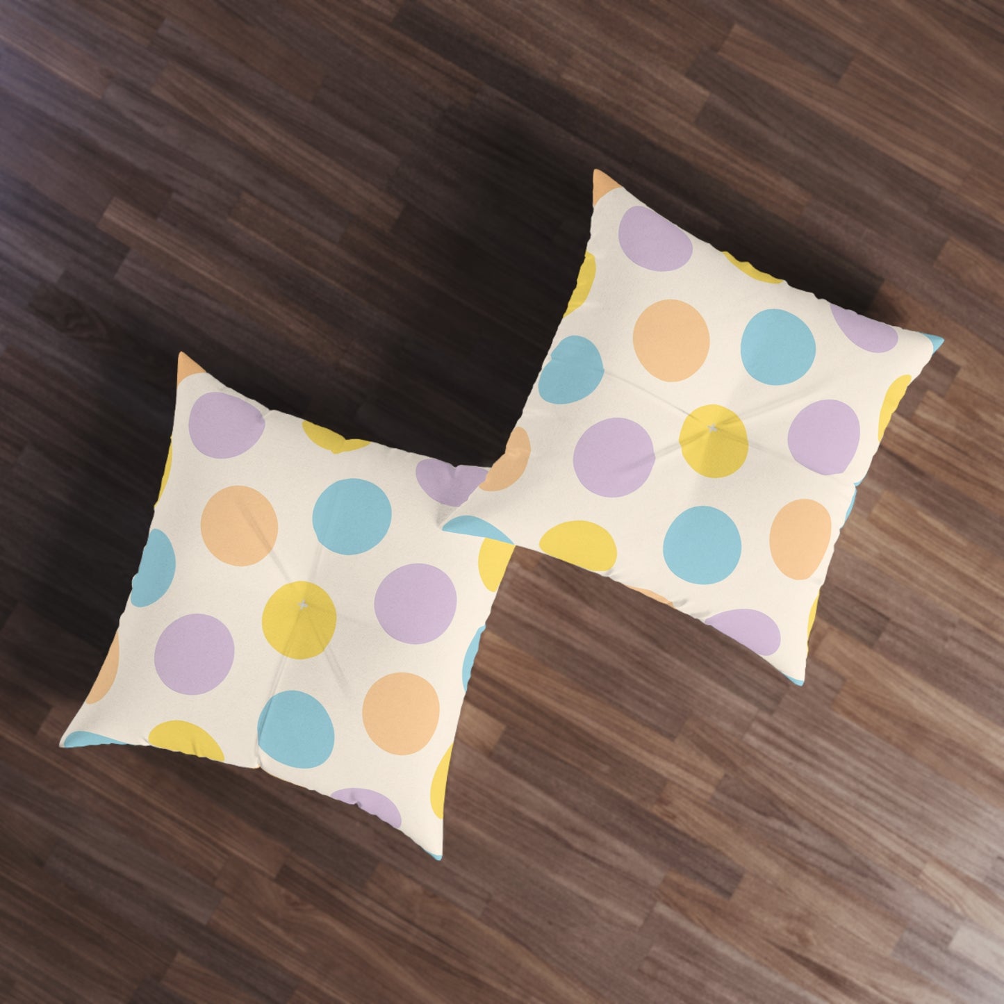 Square Tufted Floor Pillow