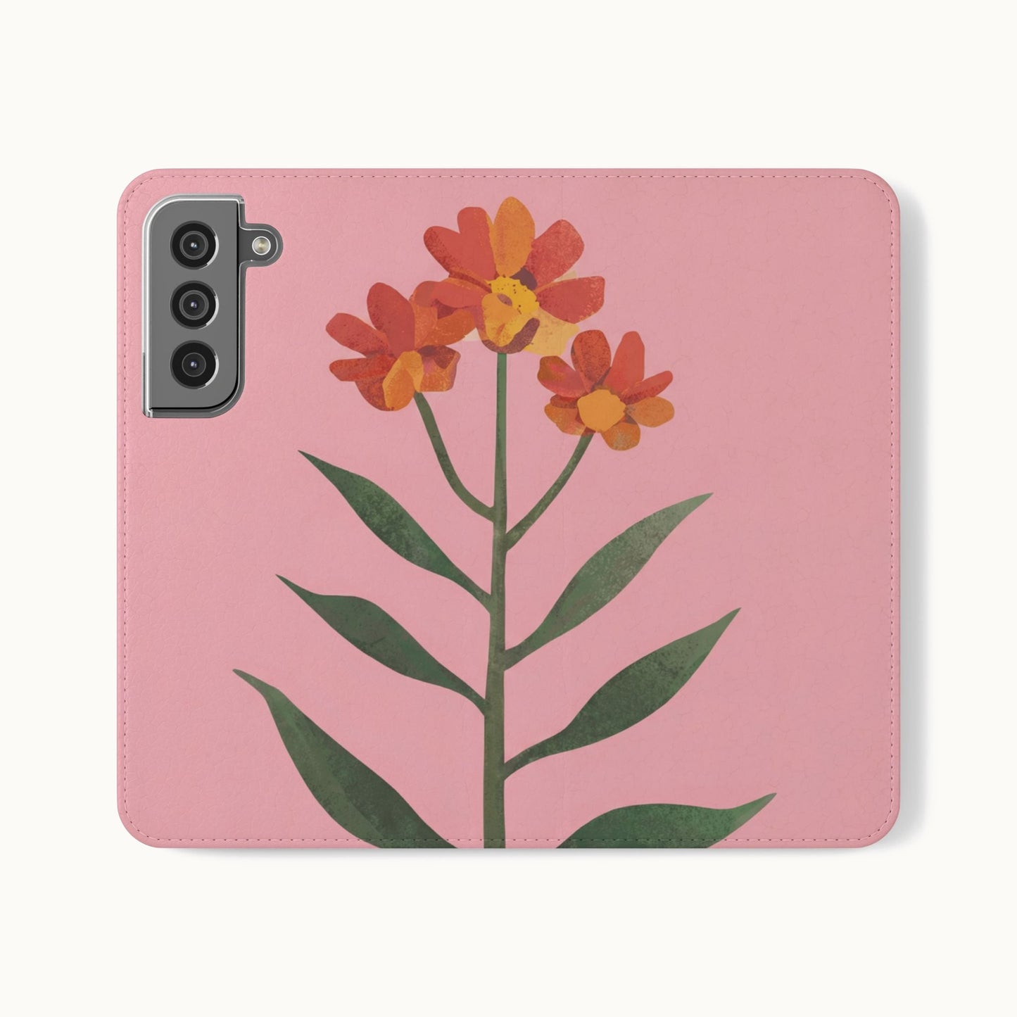 Vegan Leather Flip Case