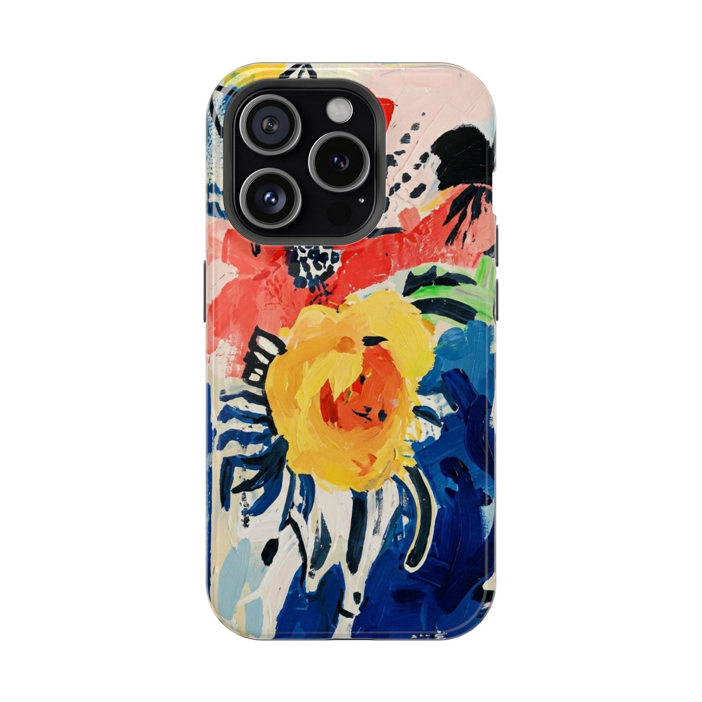 Abstract Flora Magnetic Phone Case
