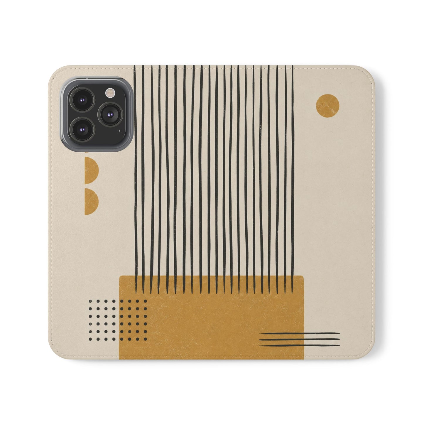 Ochre Cadence Vegan Leather Flip Case