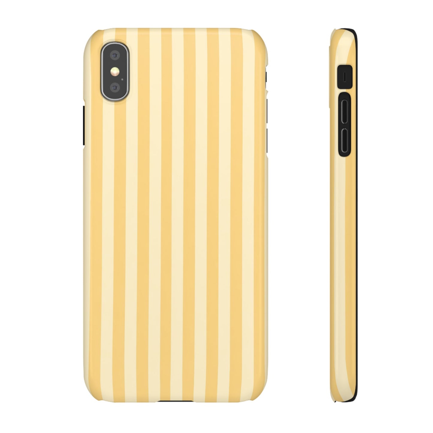 Buttercup Stripe Snap Phone Case