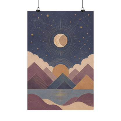 Celestial Vale Art Poster