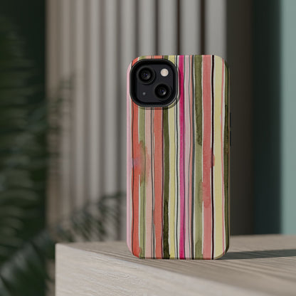 Summer Stripe Magnetic Phone Case