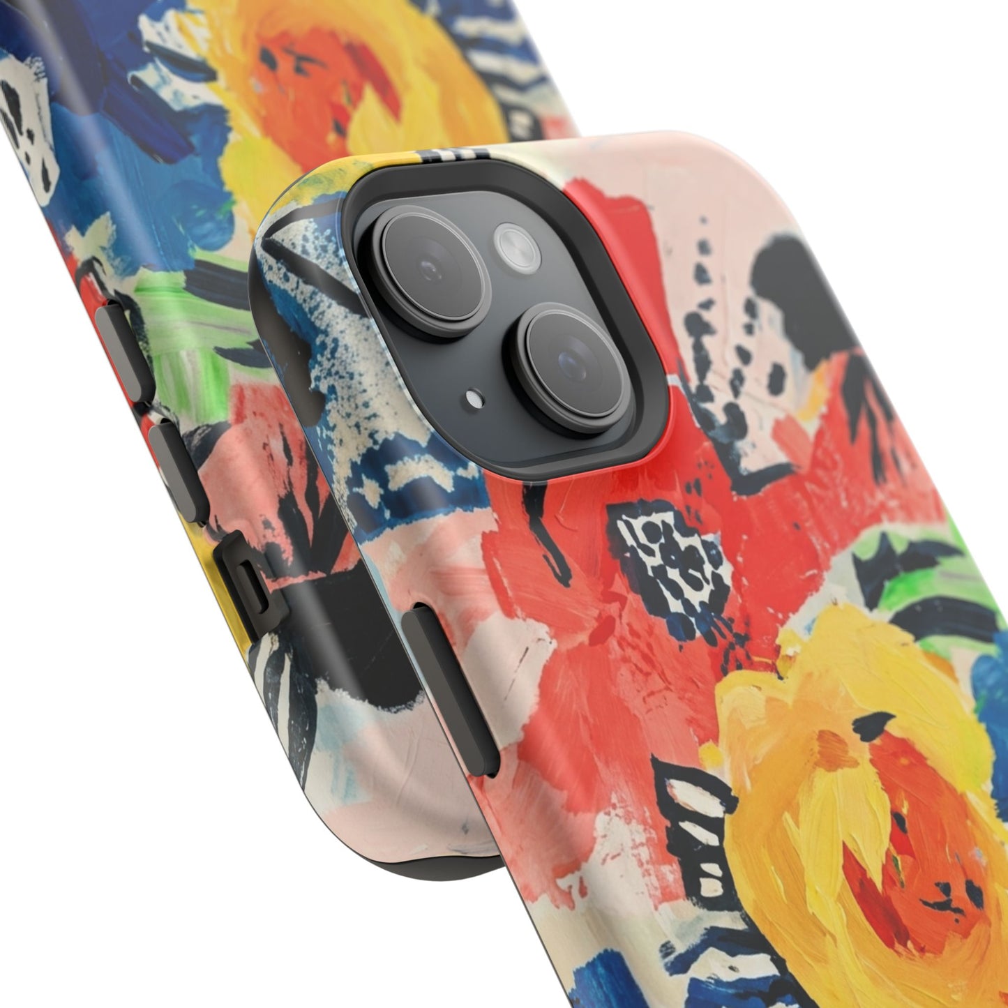 Abstract Flora Magnetic Phone Case