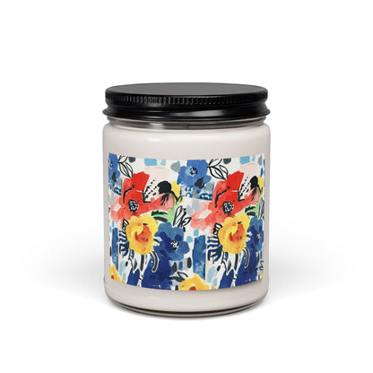 Abstract Flora Soy Candle