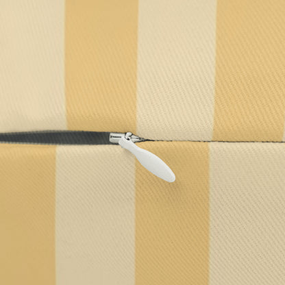 Buttercup Stripe Rectangular Throw Pillow