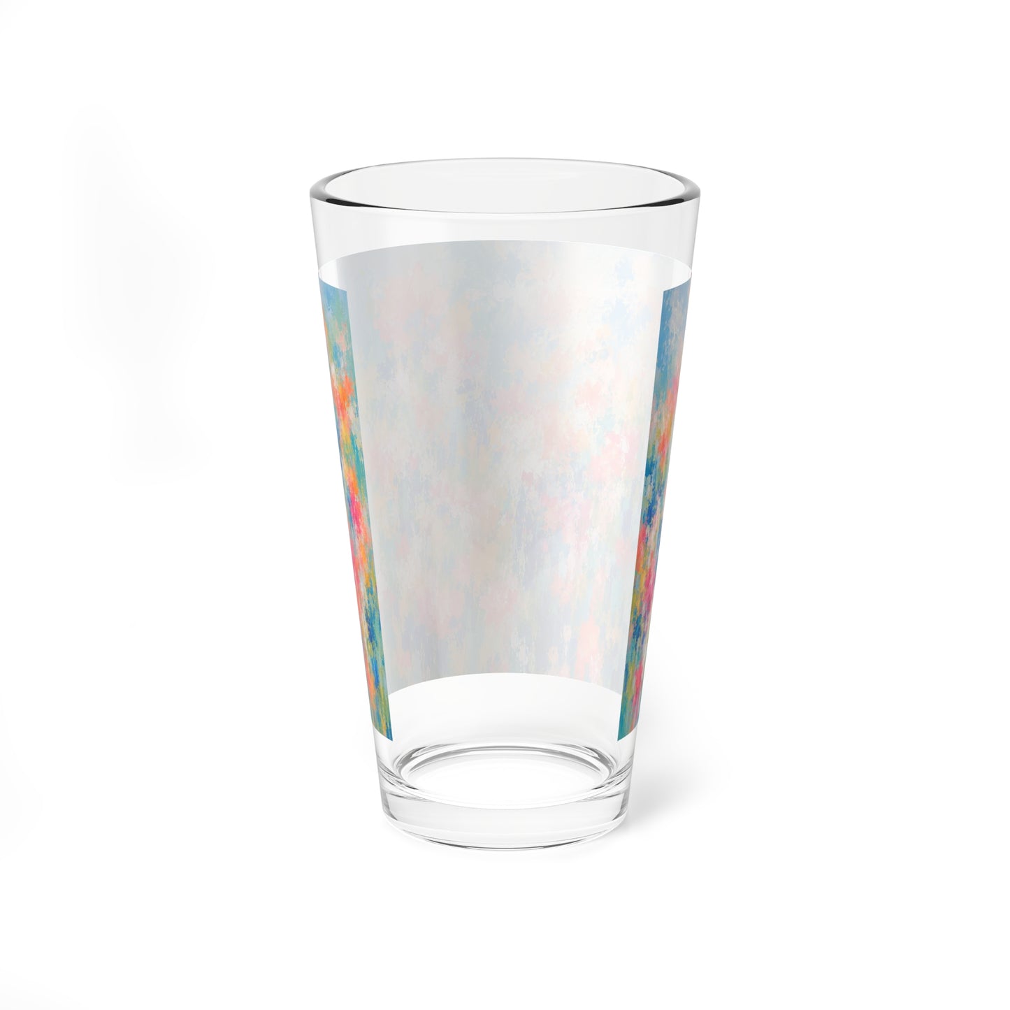 Chromatic Meadow Tall Mixing Glass 16oz