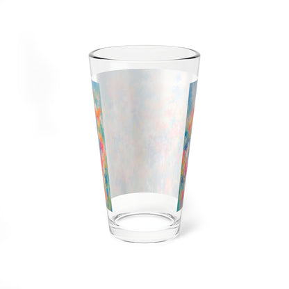 Chromatic Meadow Tall Mixing Glass 16oz